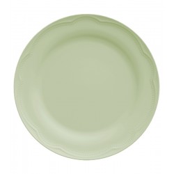 Prato Sobremesa 21cm Cottage Verde Menta Porcelana Germer
